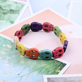 EUR € 1.74   1.5mm Colorful Flache Schädel Armband, alle Artikel