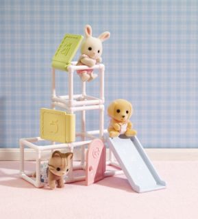 Calico Critters Baby Exercise Jungle Gym Set New