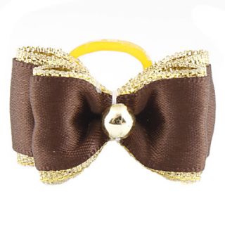 USD $ 0.79   Golden Brim Tiny Rubber Band Hair Bow for Dogs Cats,