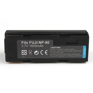 1600mAh camera batterij np 80 voor Fujifilm FinePix 4800 zoom en meer