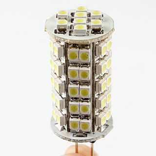 USD $ 11.99   G4 3528 SMD 68 LED White Light Bulb for Car Lamps (DC