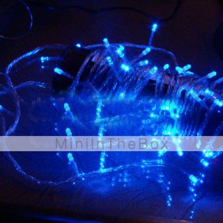 10M 100 LED Blue Light String Lamp for Christmas Halloween Festival