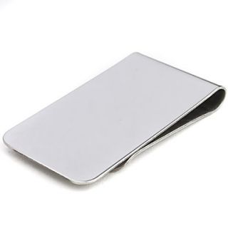 USD $ 2.79   Stainless Steel Double Side Slim Money Clip Card Holder