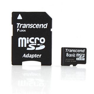 EUR € 7.81   8GB Transcend Mémoire carte microSDHC et microSD