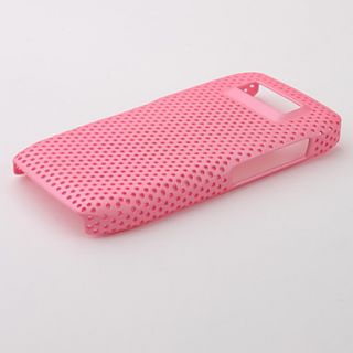 USD $ 2.79   Protective Plastic Net Case for Nokia E72 (Pink),