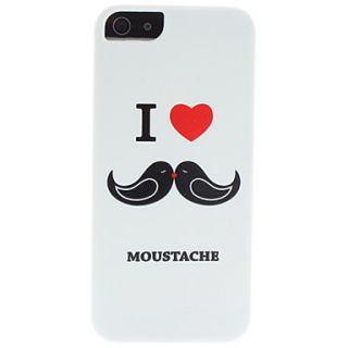 EUR € 8.82   Mustache Mønster Hard Case for iPhone 5, Gratis Frakt