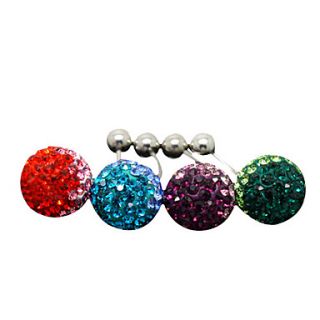 EUR € 9.93   silver plated rostfritt stål strass naveln