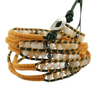 EUR € 16.83   85cm delicado botón de acero de alto grado pulsera de