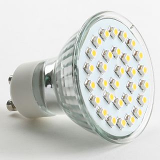 EUR € 3.58   gu10 2w 30x3528 SMD 70 90lm 2800 3200K warm wit licht