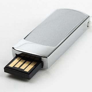 EUR € 10.94   4gb flip stijl usb flash drive sleutelhanger (zilver