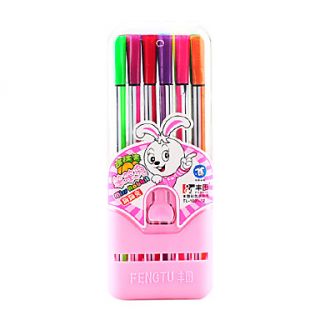 EUR € 4.87   cartoon konijn water kleur pen (12 stuks), Gratis