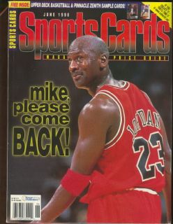 1998 Sports Cards Magazine Price Guide Michael Jordan