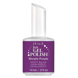 IBD Just Gel UV LED Gel Nail Polish Slurple Purple 56594 0 5oz 14ml