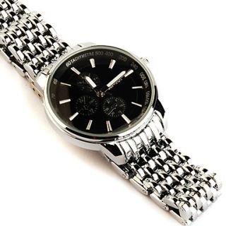 EUR € 13.88   roestvrij staal quartz horloge voor vrouwen zwart