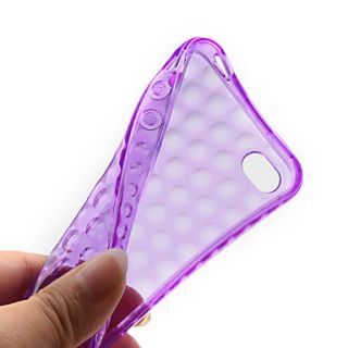 EUR € 2.93   bubble transparante zachte hoes voor iPhone4 (paars