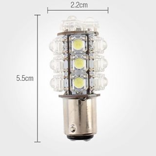 1157 2.5W 18 led 90LM Natural White Light Bulb voor in de auto Signal