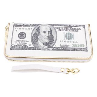 USD $ 10.59   Creative 100 US Dollar Bill Pattern Style Wallet,