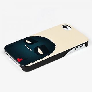 USD $ 2.89   Small Monster Pattern Hard Case for iPhone 4 and 4S,