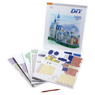 EUR € 22.81   DIY Architectuur 3D Puzzel Duitsland Neuschwanstein