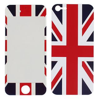 USD $ 7.99   The Union Jack Pattern Front and Back Protector Stickers