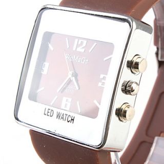USD $ 6.39   Fashion Girl Women Wrist Watch Brown Watchband Brown Dial
