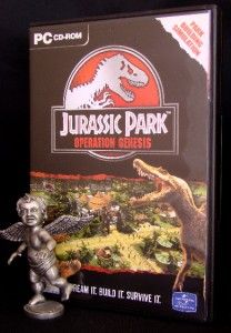 Jurassic Park Operation Genesis PC Game with Full Paper Manual & New
