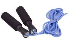Speed jump skipping rope with bearing & foam handle for quick skip