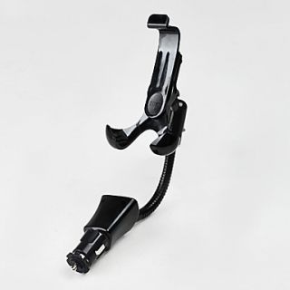USD $ 15.89   360 Degrees Adjustable Car Holder with USB Charging for