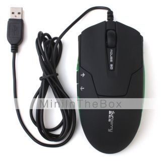 USD $ 16.49   Scorpion USB Optical Wired 5D 1000dpi PC Gaming Mouse