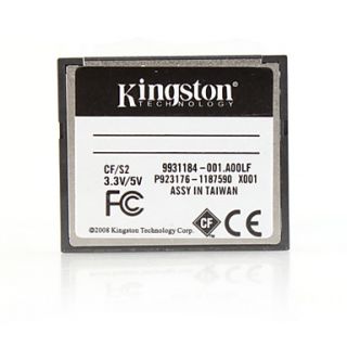USD $ 10.09   2GB Kingston CompactFlash Memory Card,