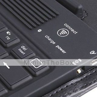 USD $ 127.99   2 in 1 2.0 Wireless Bluetooth Keyboard + Leather Case