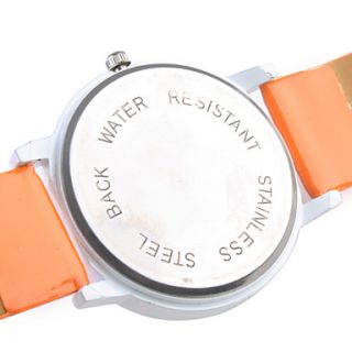 USD $ 4.79   Cute Rabbit Watch With Orange Watchband A139,