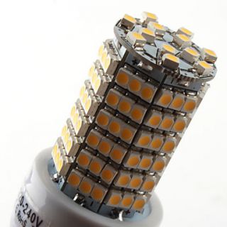 e27 7w 138x3528 SMD 350 450lm 2800 3300K lumière blanche chaude a