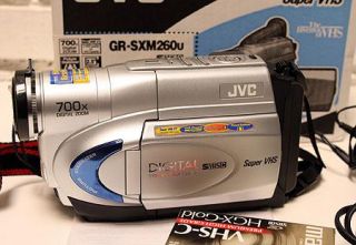 JVC Super S VHS Compact Video Camera Camcorder w/ Accessories and Box