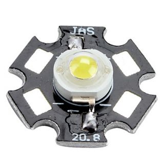 USD $ 0.89   Bridgelux 6000 6500k 1W 100 110LM 350mAh White LED Light