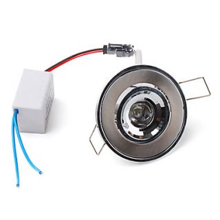 3W 170LM 6500K White LED Ceiling Lamp Down Light with LED Driver (AC