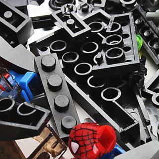 3D Puzzle Super Spider Man Building Block Fighter (112 pz, No.6001