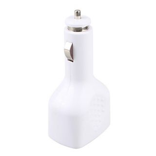 USD $ 6.79   4 Port DC AC Car Power Inverter (White),