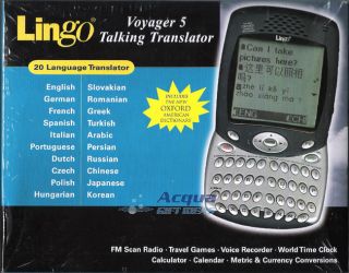 20 Language Electronic Talking Translator Dictionary