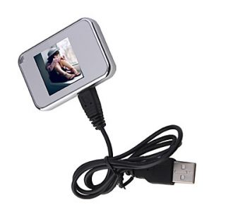 mini digital photo frame com chaveiro de prat