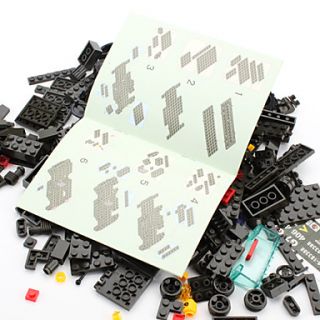 SLUBAN 3D DIY Puzzle Ambulance Building Blocks Bricks Toy Sets (229pcs