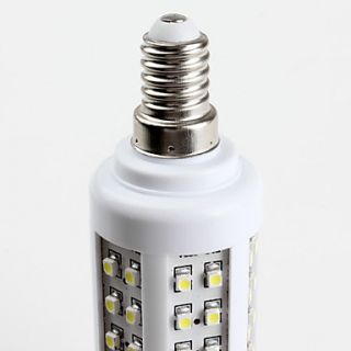 E14 SMD 3528 96led 300lm 5w natuurlijke witte maïs lampen (220 240v