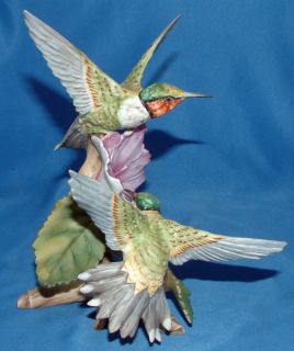 Kaiser Porcelain Humming Bird Figurine Lim Ed 639