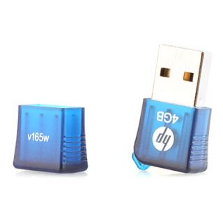 USD $ 12.49   4GB HP Mobile USB Flash Drive (Blue),