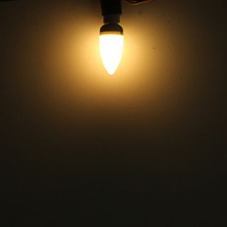 e14 1W 150lm 2800 3500K warmes weißes Licht LED Kerze Lampe (220 240V