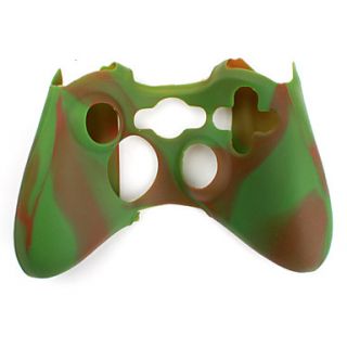 Protective Dual Color Silicone Case for Xbox 360 Controller (Brown and