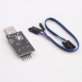 USD $ 4.49   PL2303 USB To RS232 TTL Converter Adapter Module,