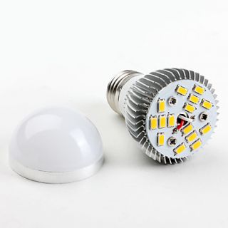 USD $ 7.99   E27 6W 550 650LM 3000 3500K Warm White Light LED Ball