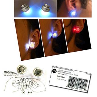 USD $ 2.99   LED Earrings with Strobes Lights,