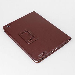 USD $ 15.59   Litchi Grain Protective PU Leather Case with Stand for